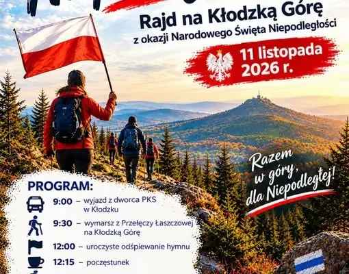 Rajd na Kłodzką Górę – wspólne świętowanie Niepodległości