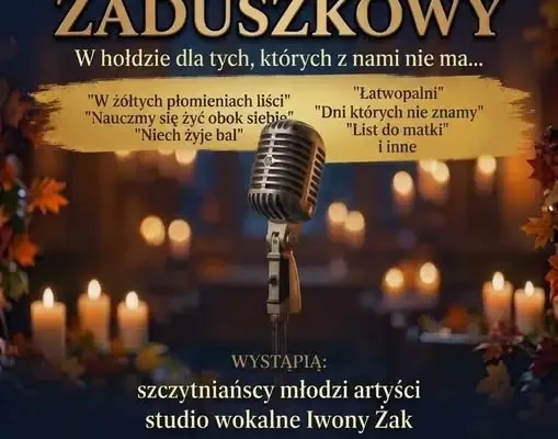 Koncert Zaduszkowy w MOK Szczytna – wieczór pełen wzruszeń i wspomnień