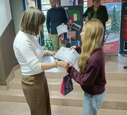 Erasmus+ w Lądku-Zdroju: włoscy uczniowie z Lipari żegnają się po tygodniu pełnym wrażeń