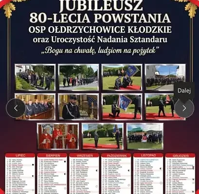 OSP Oldrzychowice prezentuje kalendarze na 2027 rok i zachęca do głosowania w Budżecie Obywatelskim