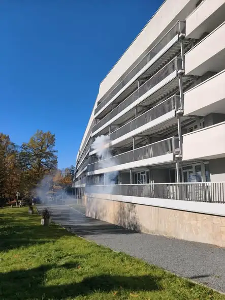 Ćwiczenia strażackie w Szpitalu Uzdrowiskowym „Jubilat” w Lądku-Zdroju